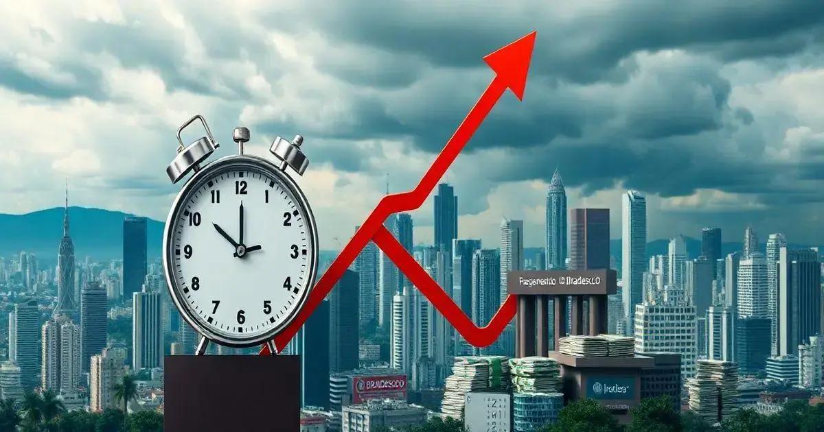 Impacto da inflação persistente