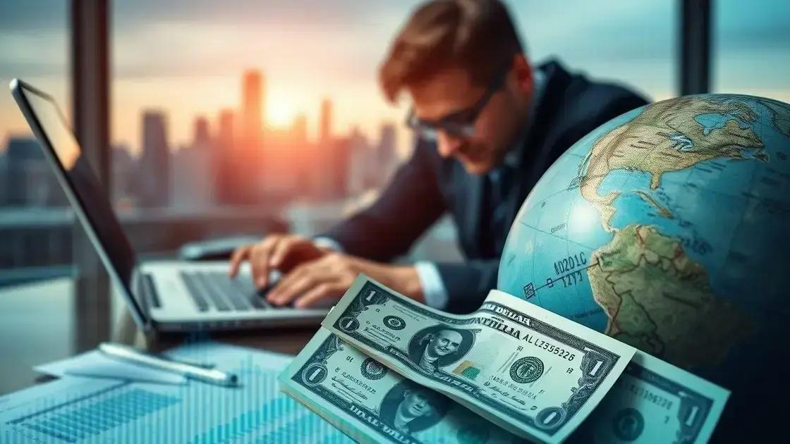Visão do mercado sobre a tendência do câmbio