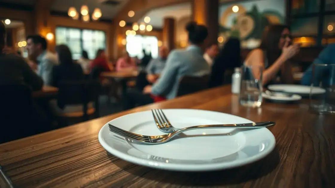 A recuperação dos restaurantes e bares: confiança do empresário volta a crescer