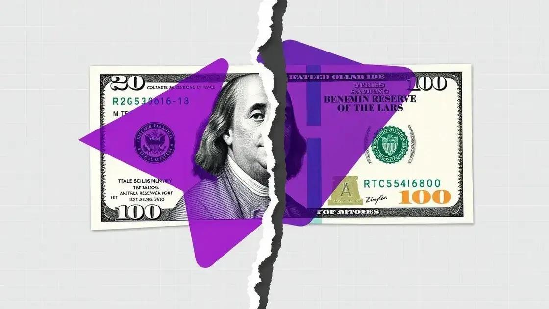 Dólar cai para abaixo de R$ 5,50, revertendo tendência de alta