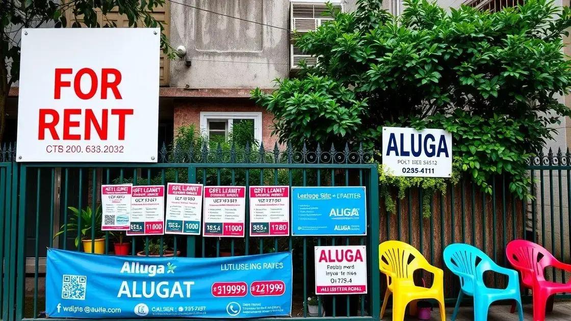 Mercado de locação residencial: preços e tendências recentes