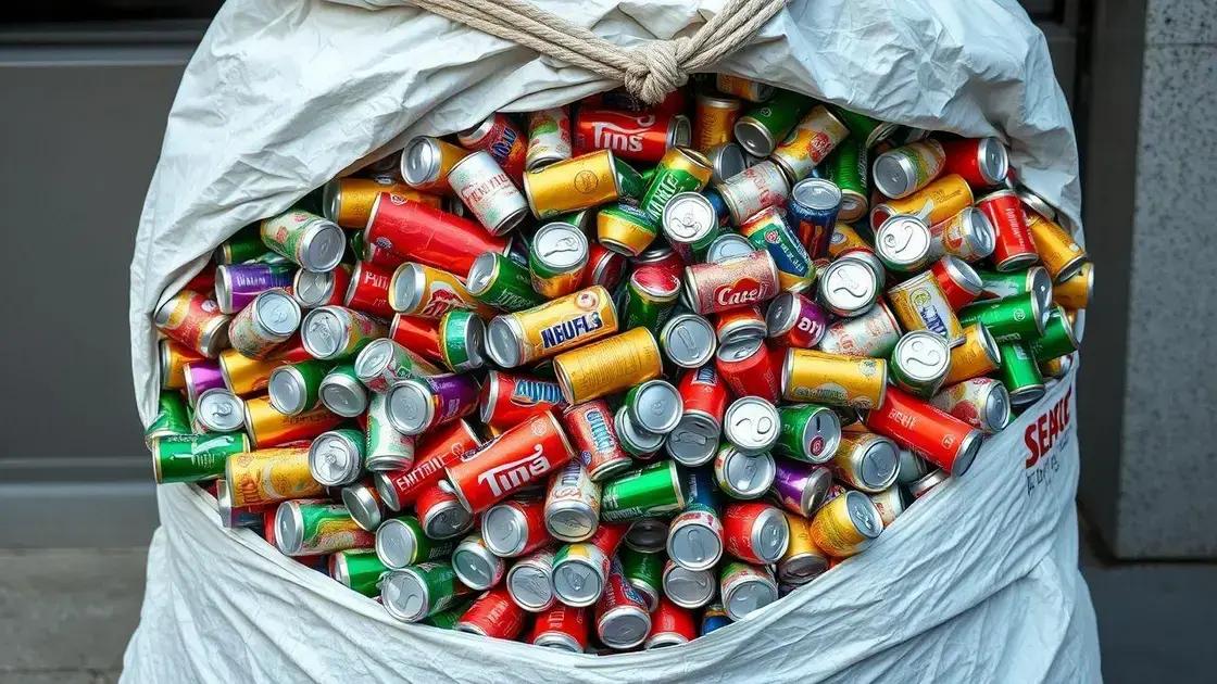 Brasil é Líder Mundial na Reciclagem de Latas de Alumínio, Mas Perigos se Aproximam