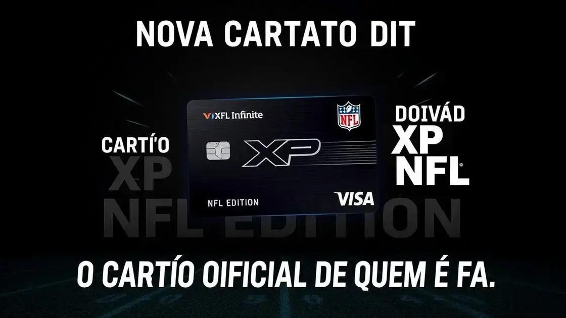 XP apresenta Cartão Visa NFL Edition com design exclusivo e benefícios únicos