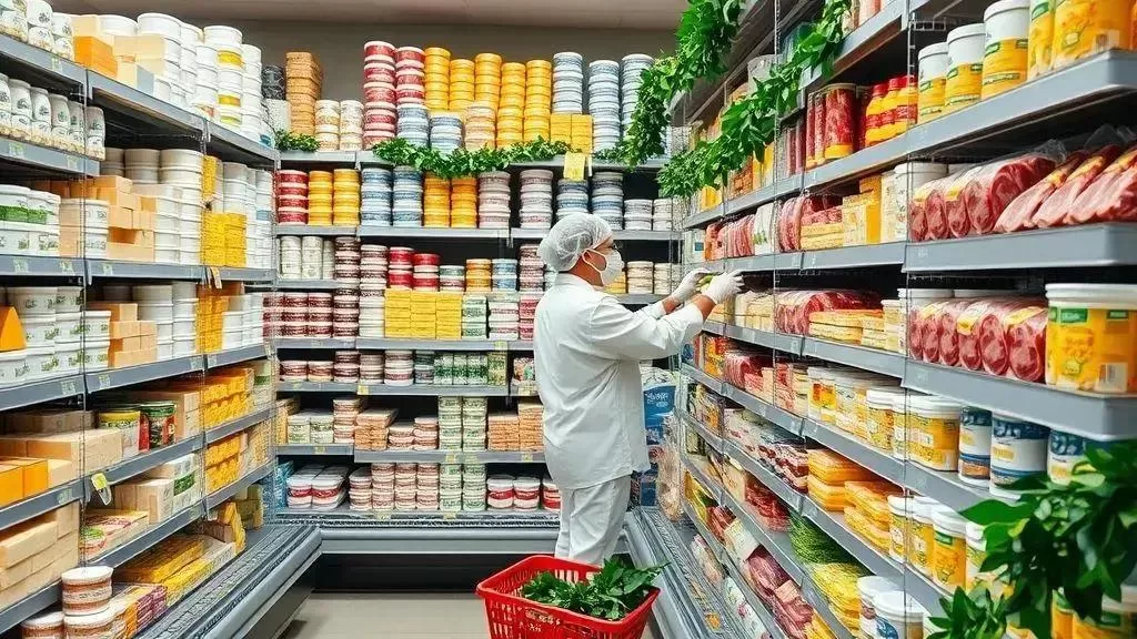 O impacto da inflação no consumo de alimentos e emprego no Brasil