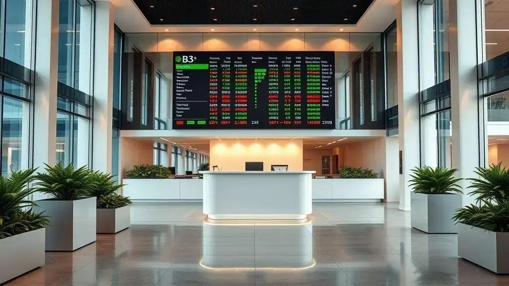 Ibovespa B3 tem alta de 0,55% impulsionado por Petrobras e Vale